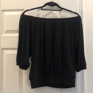 Off the shoulder shirt